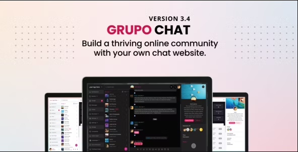 Grupo Chat - Chat Room & Private Chat PHP Script